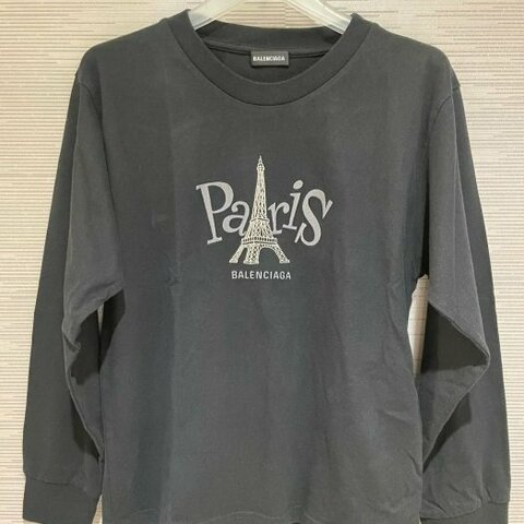 💎Han's house精品服飾💎Balenciaga 巴黎世家 LOGO 長T  長袖 現貨童裝10歲