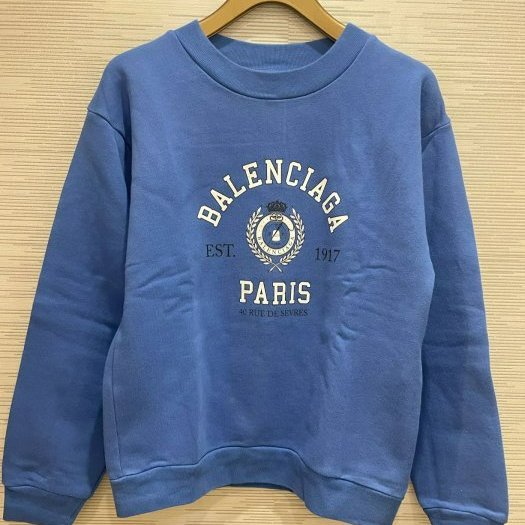 💎Han's house精品服飾💎Balenciaga 巴黎世家 LOGO 長袖 大學T 衛衣現貨 孩款童裝10歲-0