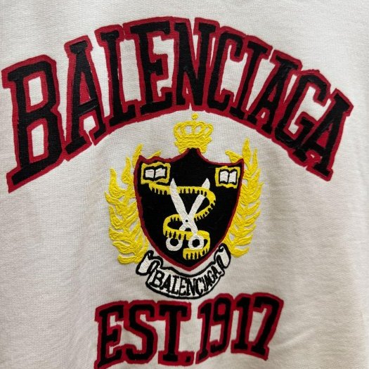 💎Han's house精品服飾💎Balenciaga 巴黎世家 LOGO 長袖 大學T 衛衣現貨 孩款童裝10歲-3