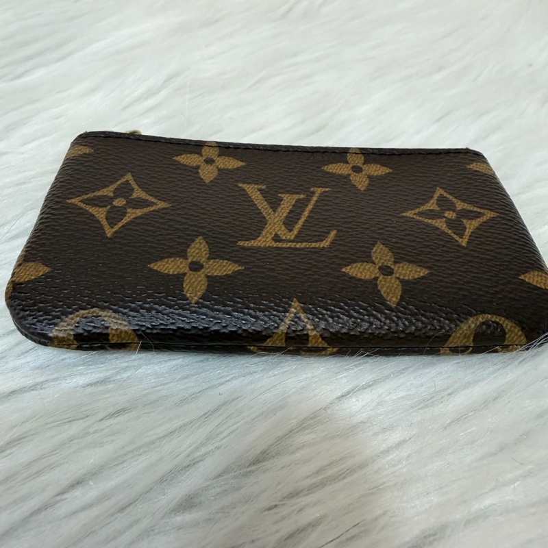LV M62650 OCASE 原花老花字紋 一字 拉鍊 零錢包 鑰匙包 名片包 卡片包 信用卡包-4