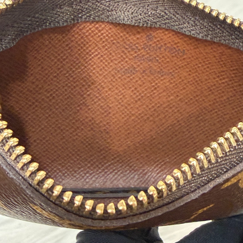 LV M62650 OCASE 原花老花字紋 一字 拉鍊 零錢包 鑰匙包 名片包 卡片包 信用卡包-18