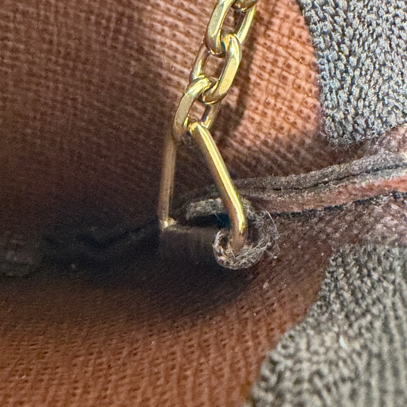 LV M62650 OCASE 原花老花字紋 一字 拉鍊 零錢包 鑰匙包 名片包 卡片包 信用卡包-23