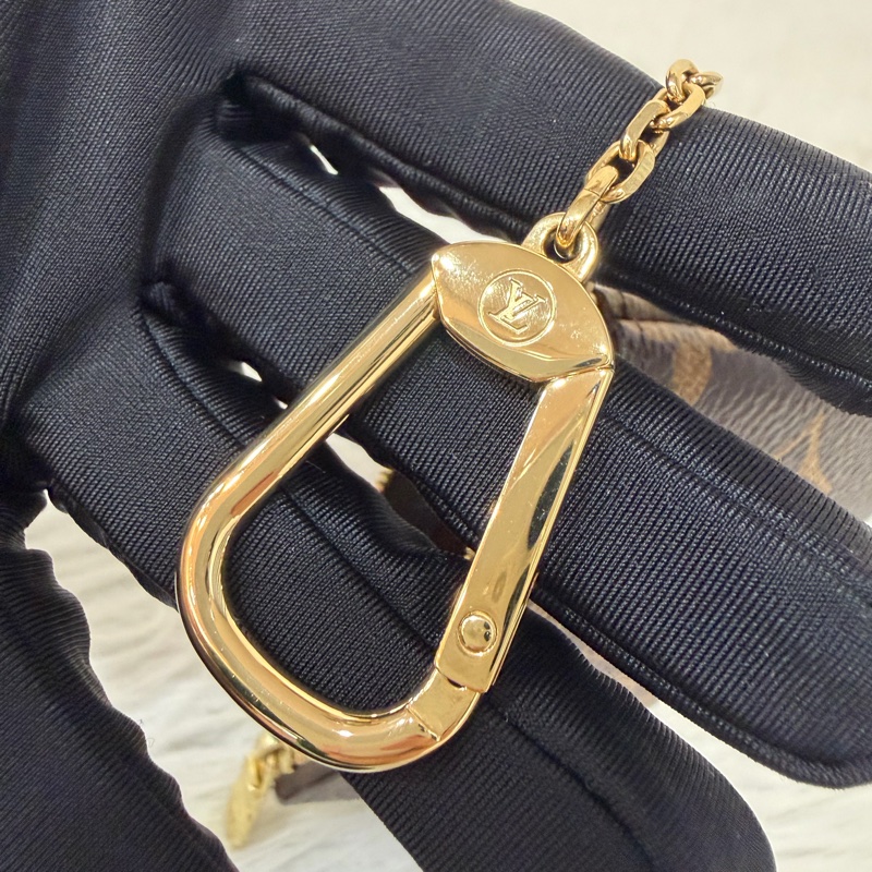 LV M62650 OCASE 原花老花字紋 一字 拉鍊 零錢包 鑰匙包 名片包 卡片包 信用卡包-25
