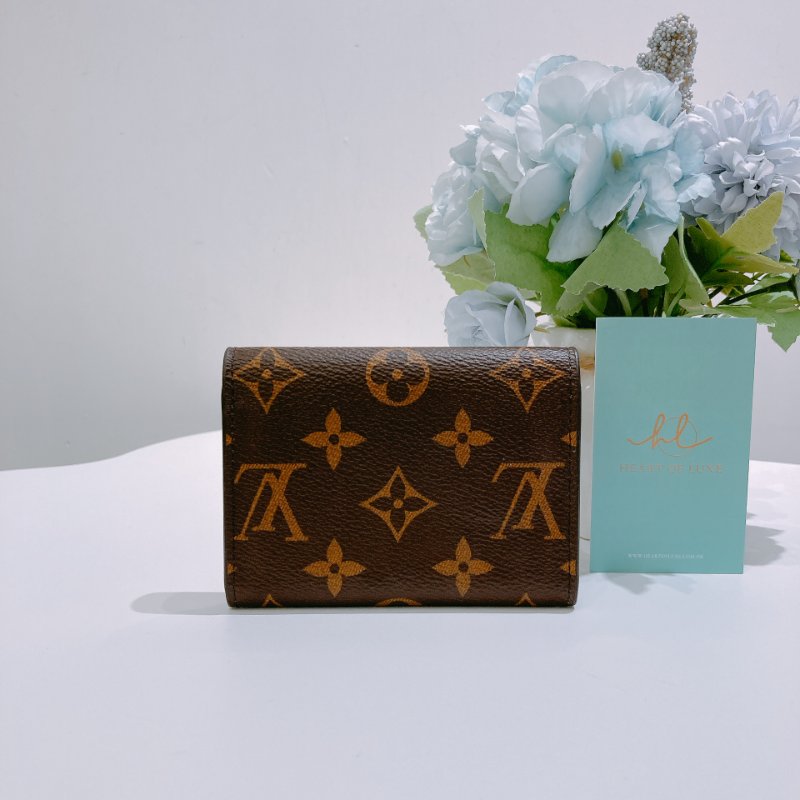 TW4848 Louis Vuitton 路易威登經典花紋零錢包 Rosalie Coin Purse Monogram Canvas Pink-1