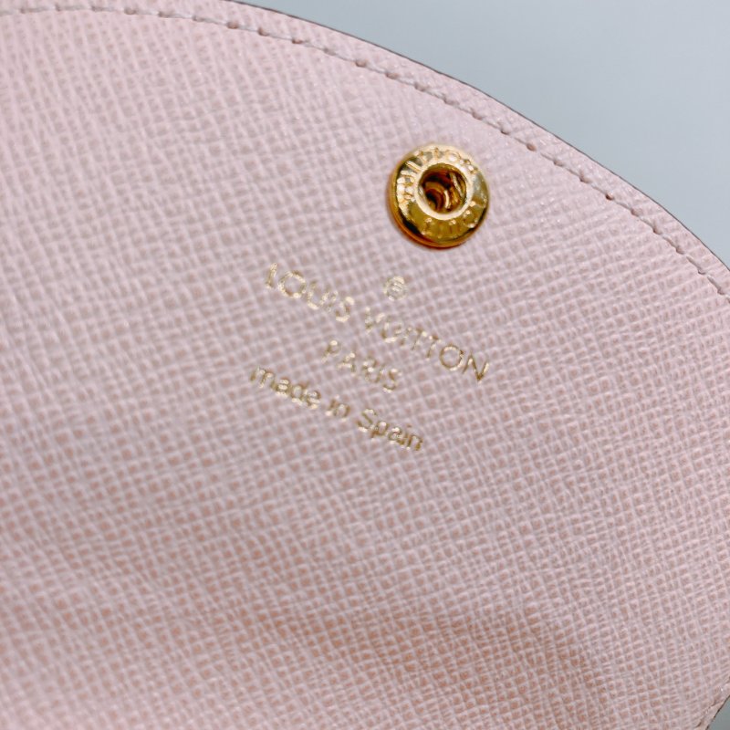 TW4848 Louis Vuitton 路易威登經典花紋零錢包 Rosalie Coin Purse Monogram Canvas Pink-8
