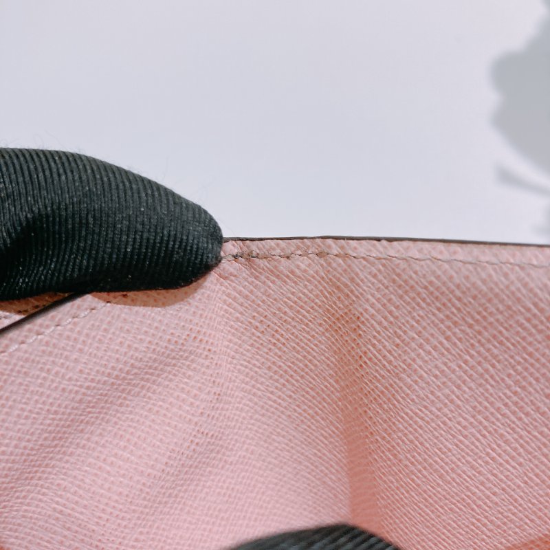TW4849 Louis Vuitton 路易威登經典花紋銀包 Zoe Short Wallet Monogram Canvas Pink-14