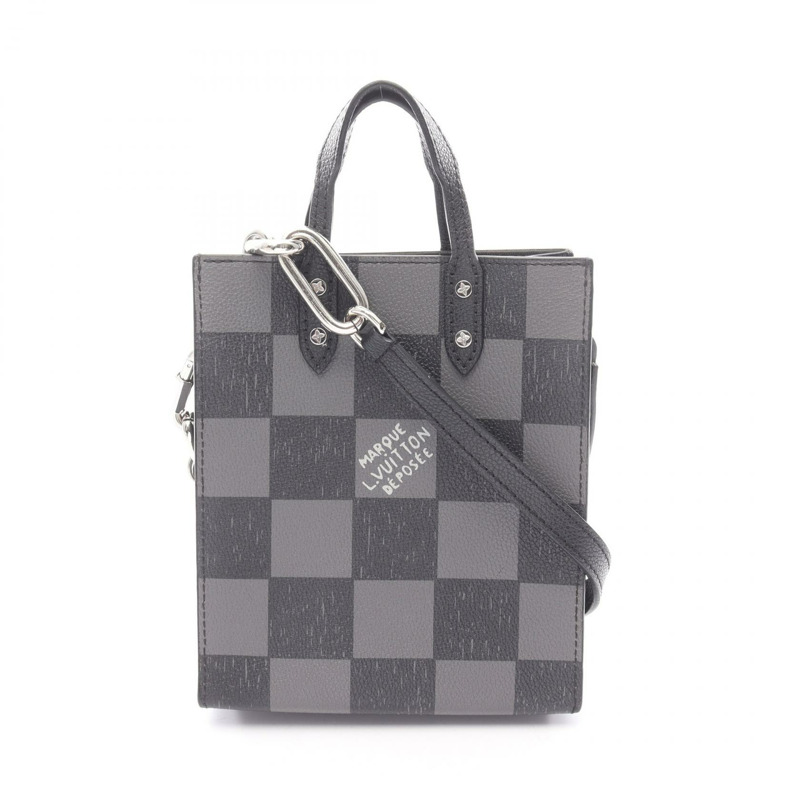 路易威登 Sac Plat XS 斜背包 N60479 Damier 棋盤格紋皮革 B-0