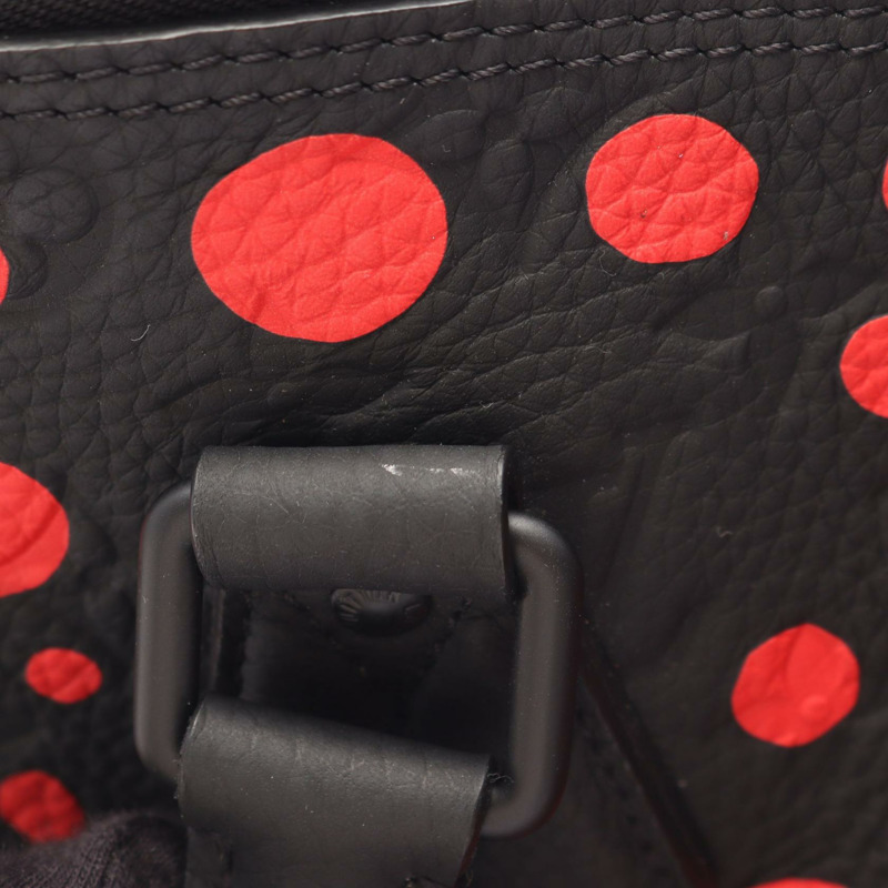 路易威登 LV YK Lockit 手提斜背包圓點 M21676 Monogram Trillon Noir-4