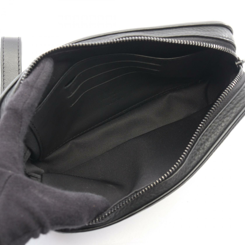 路易威登 Pochette Volga 商務手拿包 M55703 Monogram Taurillon Noir-2