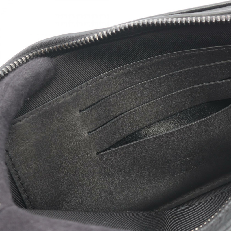 路易威登 Pochette Volga 商務手拿包 M55703 Monogram Taurillon Noir-6