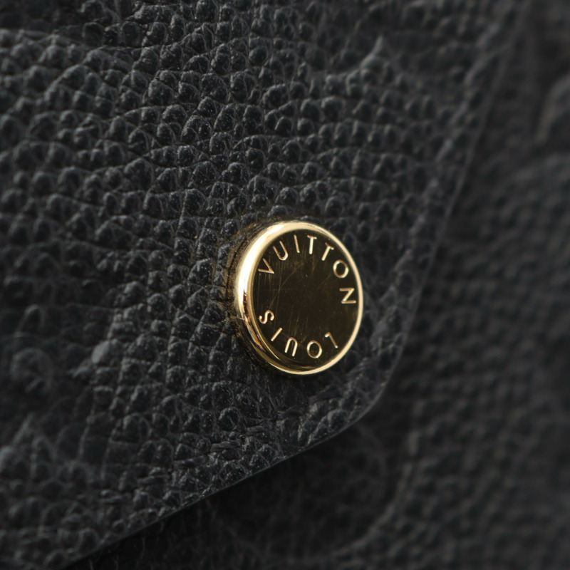 路易威登 Pochette Felicie 鏈條單肩包 M82477 Monogram empreinte Noir-8