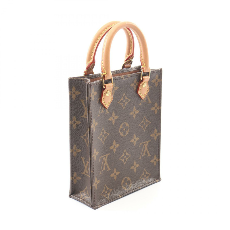 路易威登 Petite Sac Plat 斜背包 M69442 Monogram 皮革-1