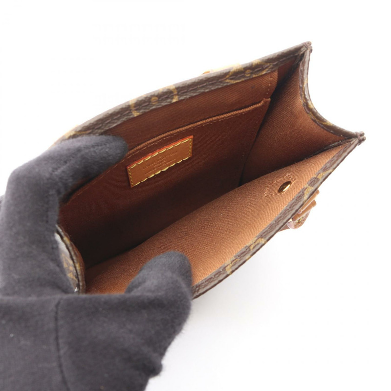 路易威登 Petite Sac Plat 斜背包 M69442 Monogram 皮革-2