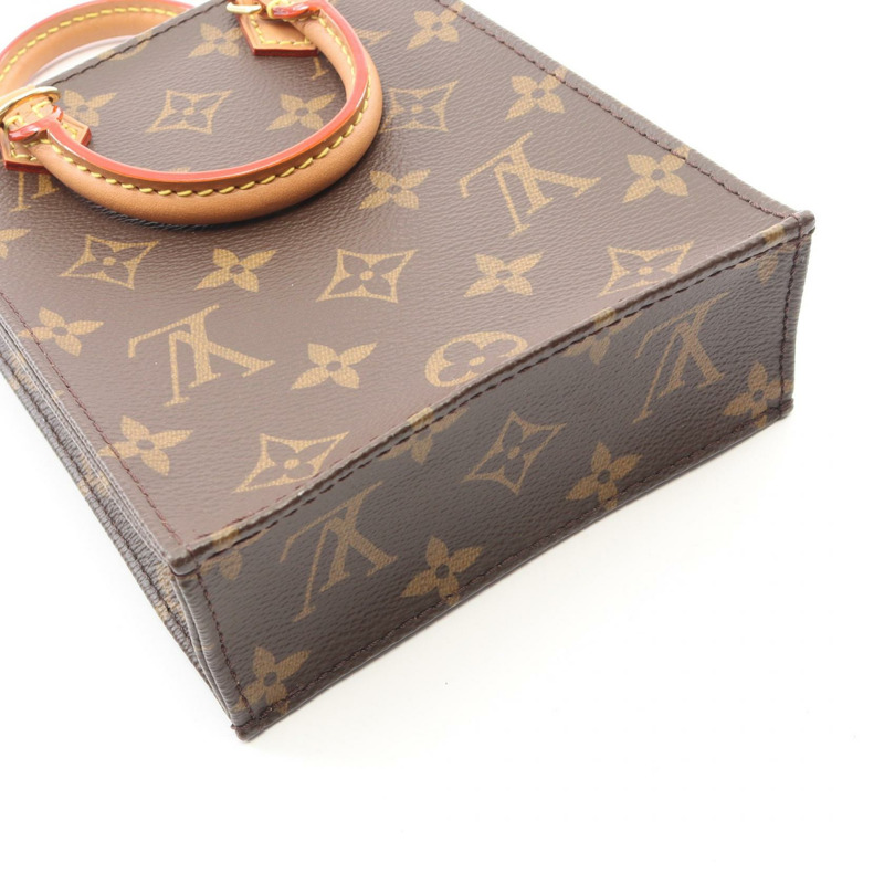 路易威登 Petite Sac Plat 斜背包 M69442 Monogram 皮革-7