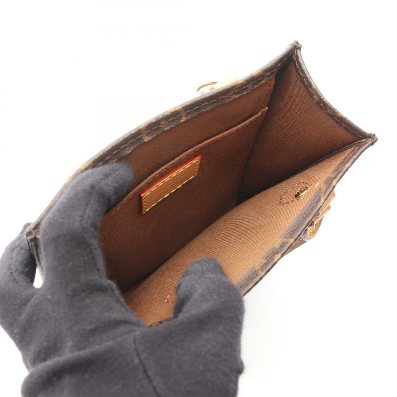 路易威登 Petite Sac Plat 斜背包 M69442 Monogram 皮革-2
