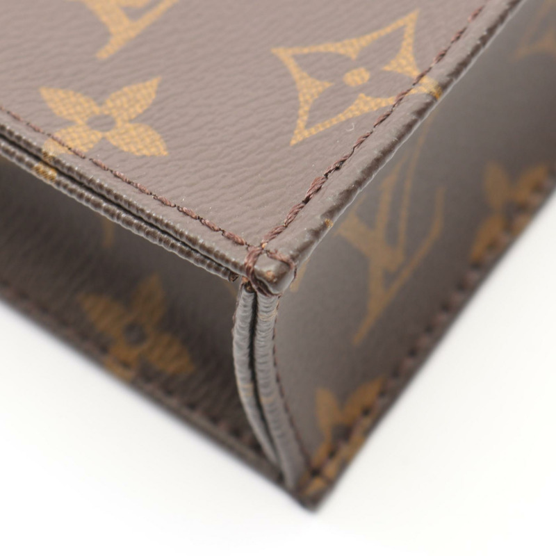 路易威登 Petite Sac Plat 斜背包 M69442 Monogram 皮革-6