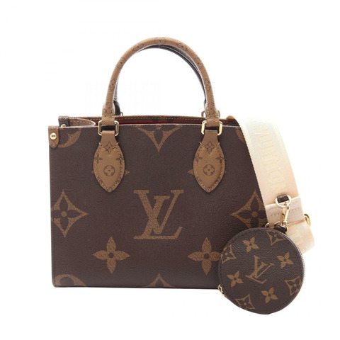 路易威登 OnTheGo PM 單肩斜背包 M46373 Monogram Giant 棕色