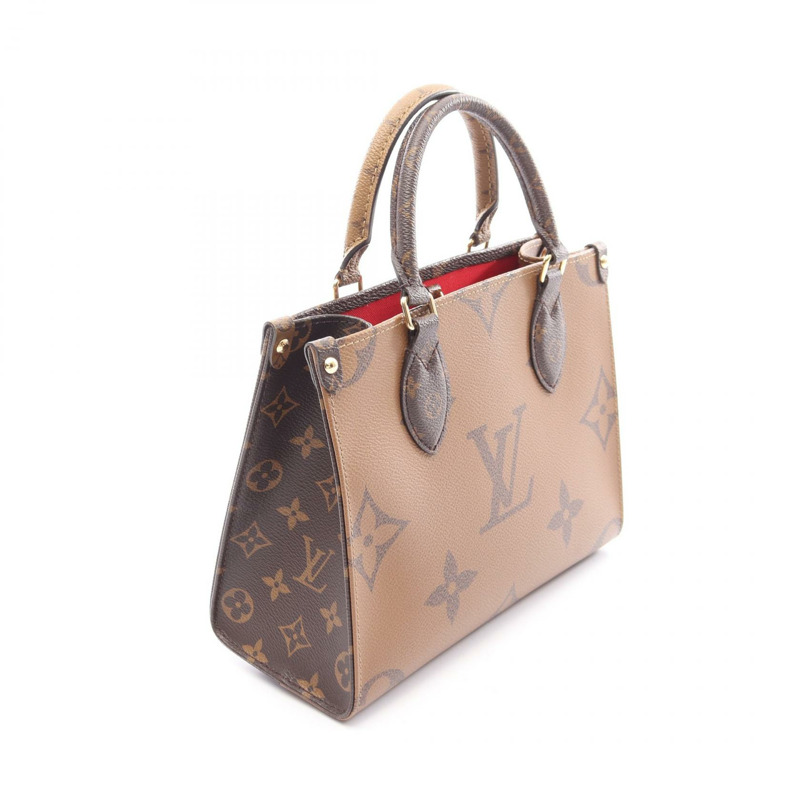 路易威登 OnTheGo PM 單肩斜背包 M46373 Monogram Giant 棕色-1