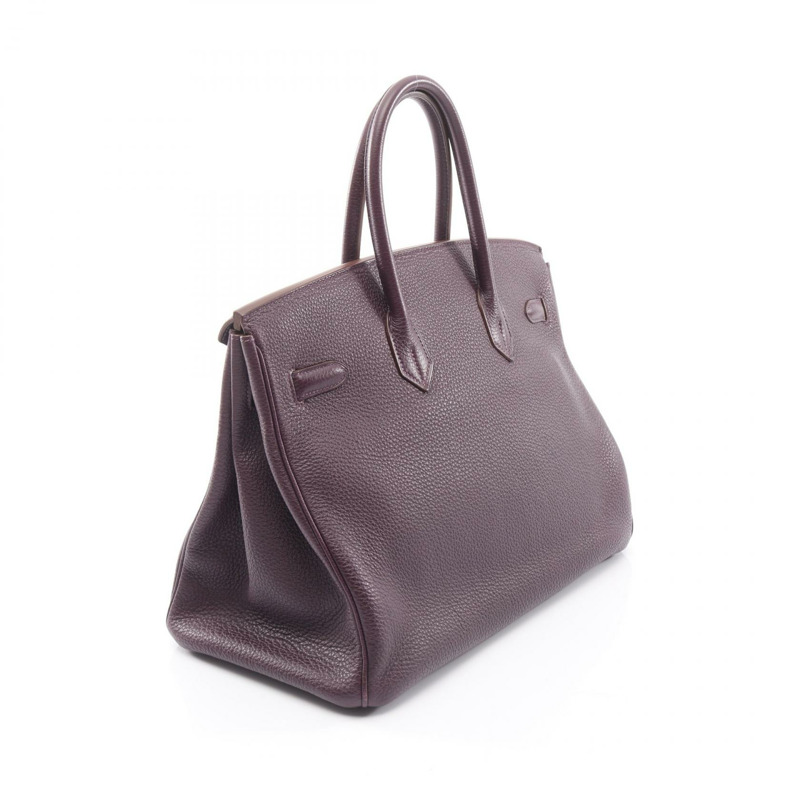 愛馬仕 Birkin 35 Leysin 手提包 027767CK-59 Togo 皮革 Leysin 二手女士 SHW M-1