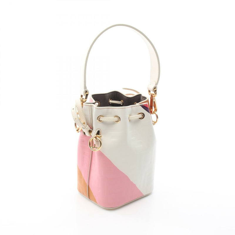 FENDI Mini Mon Tresor 肩挎斜背包 8BS010 AJSI F1HDR 皮革 二手-1
