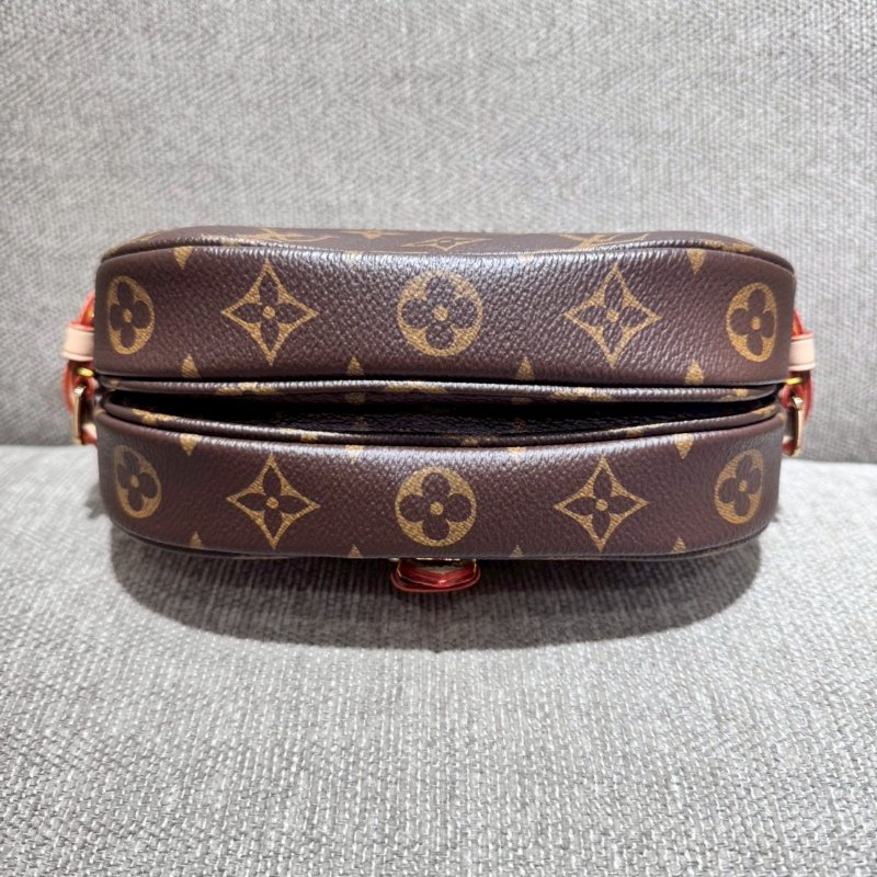 Louis Vuitton 經典馬鞍手提側背包-4