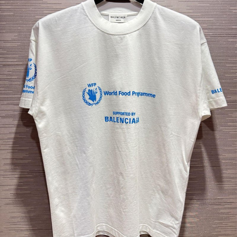 💎Han's house精品服飾💎 Balenciaga 巴黎世家 WFP  LOGO 短T 短袖  S 原價16900-1