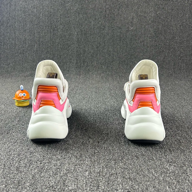 Louis Vuitton路易威登拼色拱橋老爹鞋 尺碼:36 🧡-4