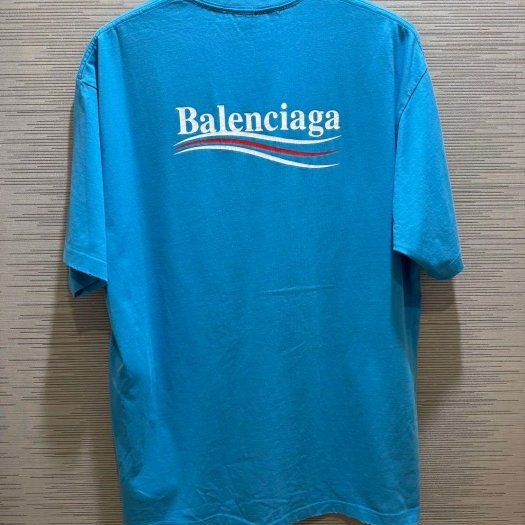 💎Han's house精品服飾💎 Balenciaga 巴黎世家 可樂 短 T 寬版 男女共穿 現貨 XXS原價22200-1
