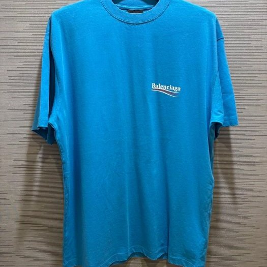 💎Han's house精品服飾💎 Balenciaga 巴黎世家 可樂 短 T 寬版 男女共穿 現貨 XXS原價22200-2