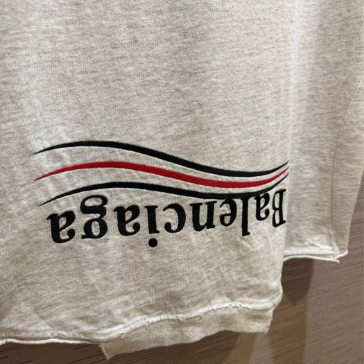 💎Han's house精品服飾💎Balenciaga 巴黎世家 刺繡 LOGO 短 T 男女共穿 寬版 男女共穿 現貨 S 現貨 原價27900-5