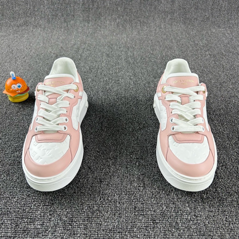 Louis Vuitton路易威登白粉浮雕松糕鞋 尺碼:36 落地一次🧡-1