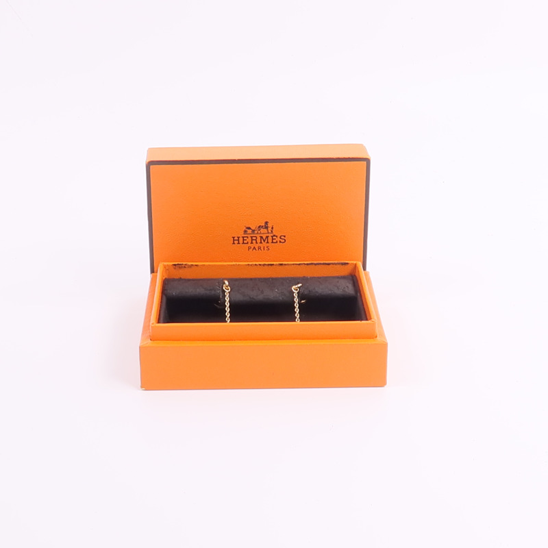 HERMES 18K玫瑰金Farandole Earrings耳環-6