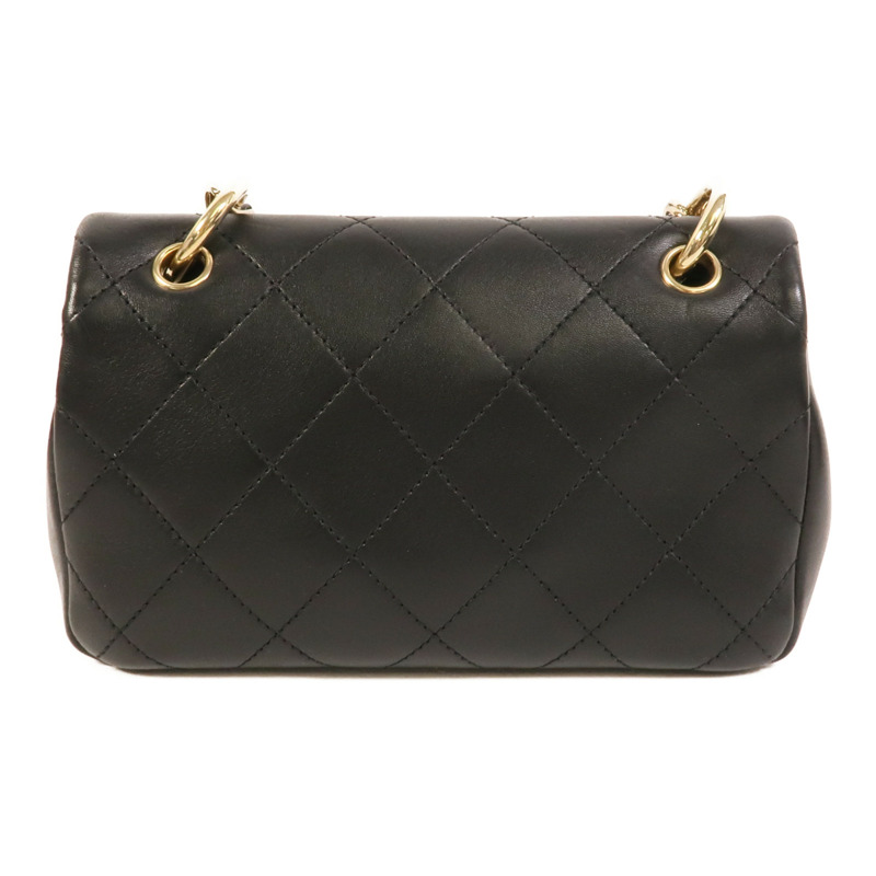 CHANEL 羊皮皮革Chain Shoulder肩背袋-1