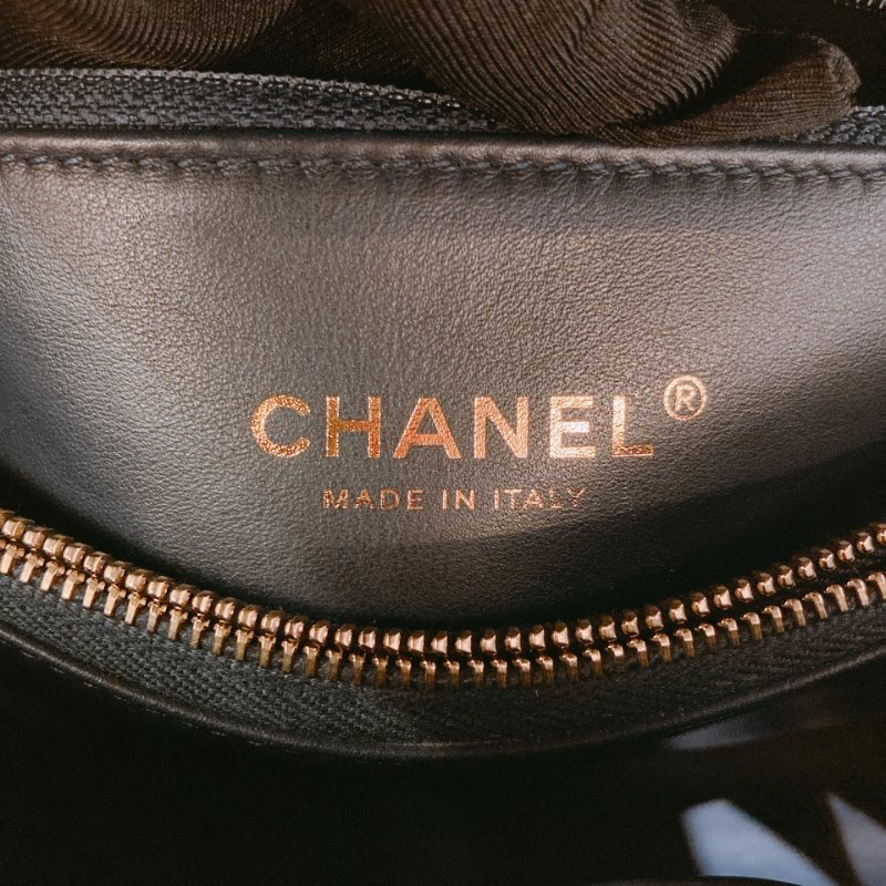 TW4857 Chanel 香奈兒 中號 手拎單肩包 深藍色 Medium Coco Handle Bag Caviar And Lizard Larther Navy-17