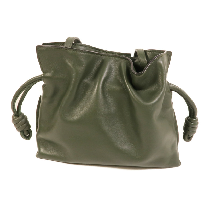 LOEWE 羊皮皮革Flamenco Clutch肩背袋-1