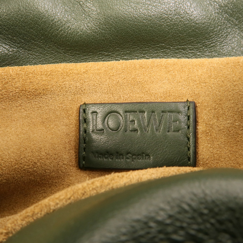 LOEWE 羊皮皮革Flamenco Clutch肩背袋-7