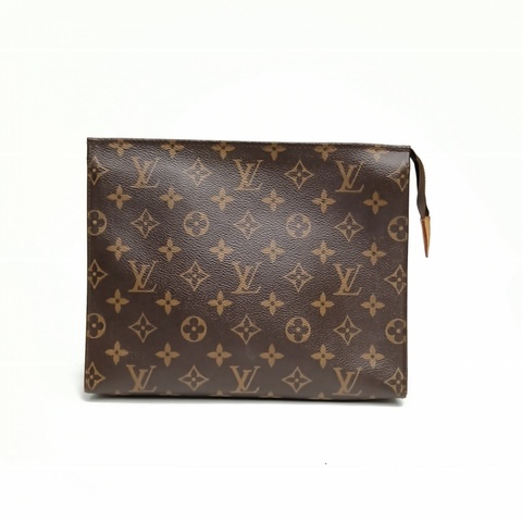 LOUIS VUITTON PocheToilette26號洗漱包老花PVC2021