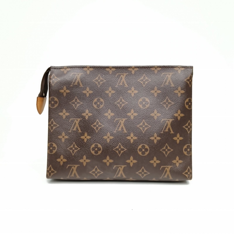 LOUIS VUITTON PocheToilette26號洗漱包老花PVC2021-2