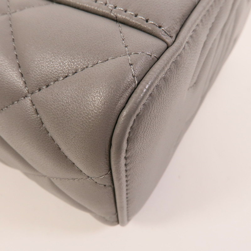 CHANEL 羊皮皮革Top Handle Vanity Case手挽肩背兩用袋-12