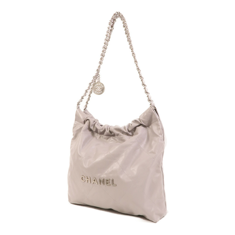 CHANEL 羊皮皮革Chanel 22 Small鏈帶肩背袋-2