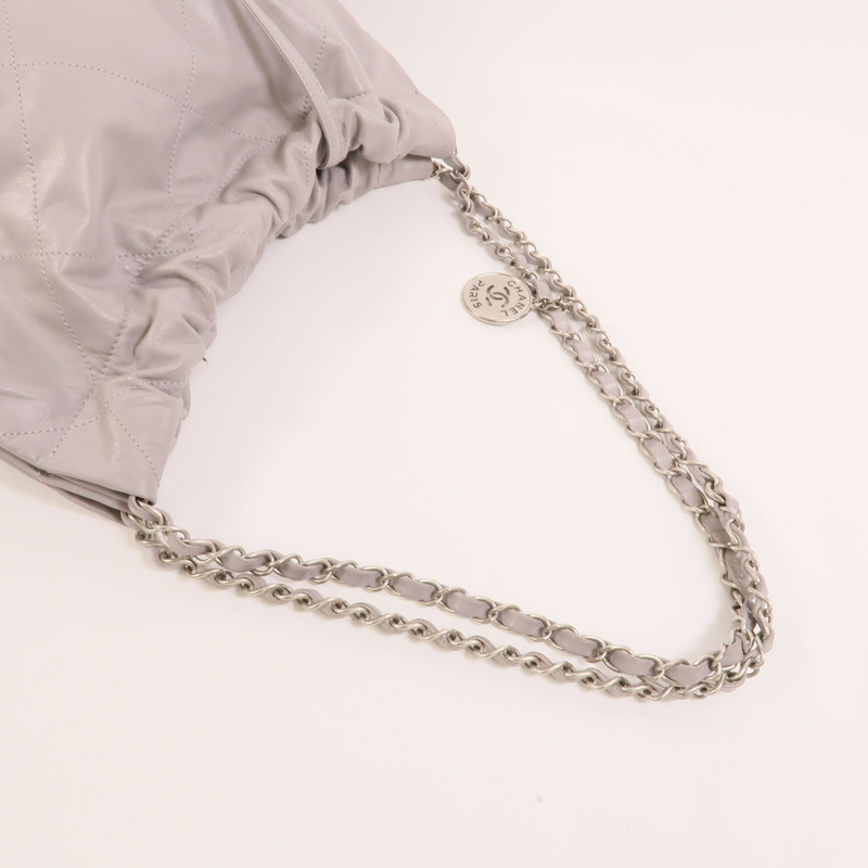 CHANEL 羊皮皮革Chanel 22 Small鏈帶肩背袋-4