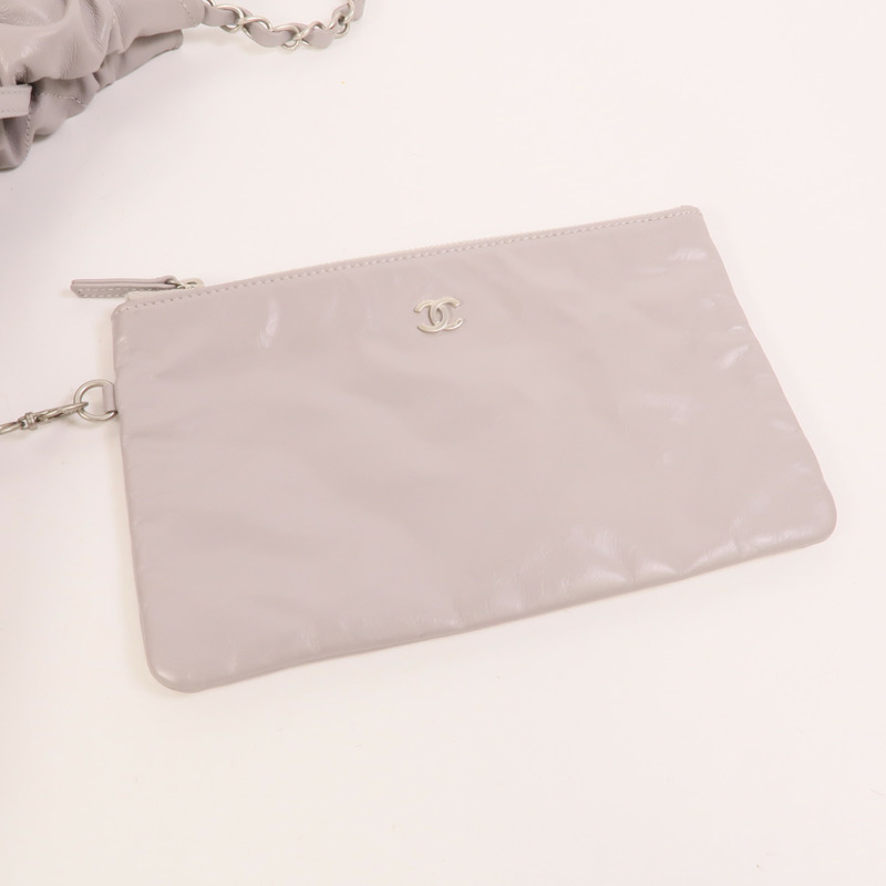 CHANEL 羊皮皮革Chanel 22 Small鏈帶肩背袋-9