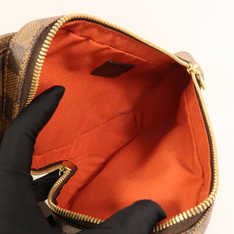 LOUIS VUITTON Damier Geronimos金扣腰包-4