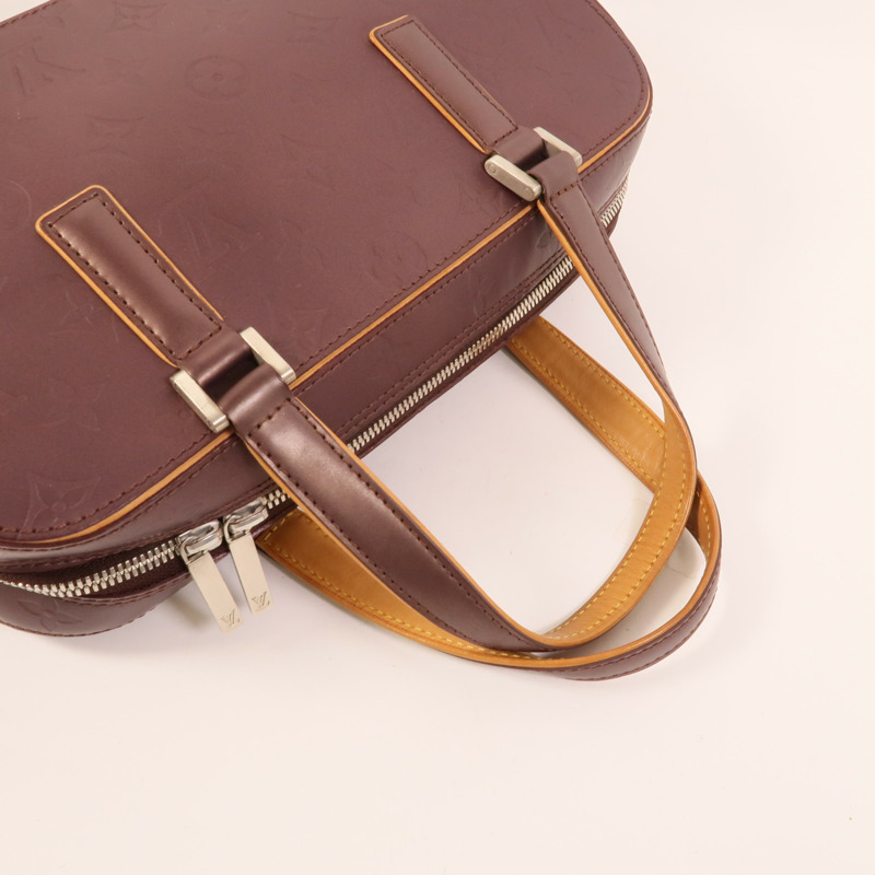 LOUIS VUITTON Monogram Mat Shelton 手挽袋-5