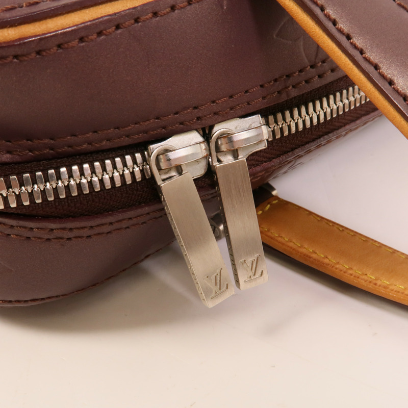 LOUIS VUITTON Monogram Mat Shelton 手挽袋-6