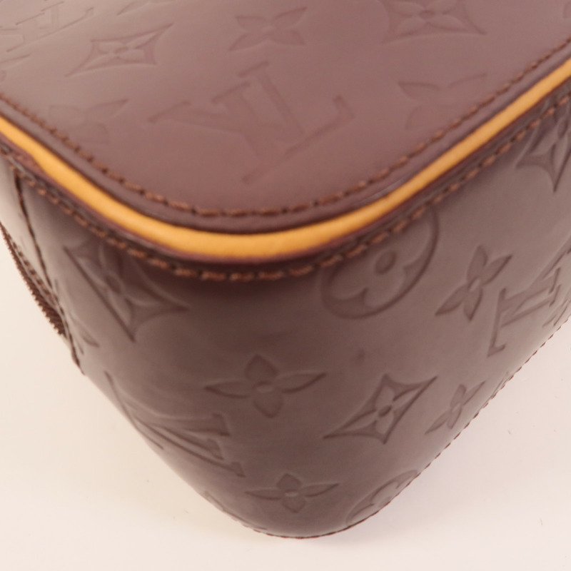 LOUIS VUITTON Monogram Mat Shelton 手挽袋-10