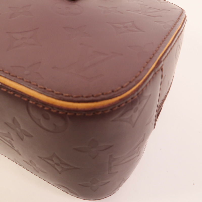 LOUIS VUITTON Monogram Mat Shelton 手挽袋-11