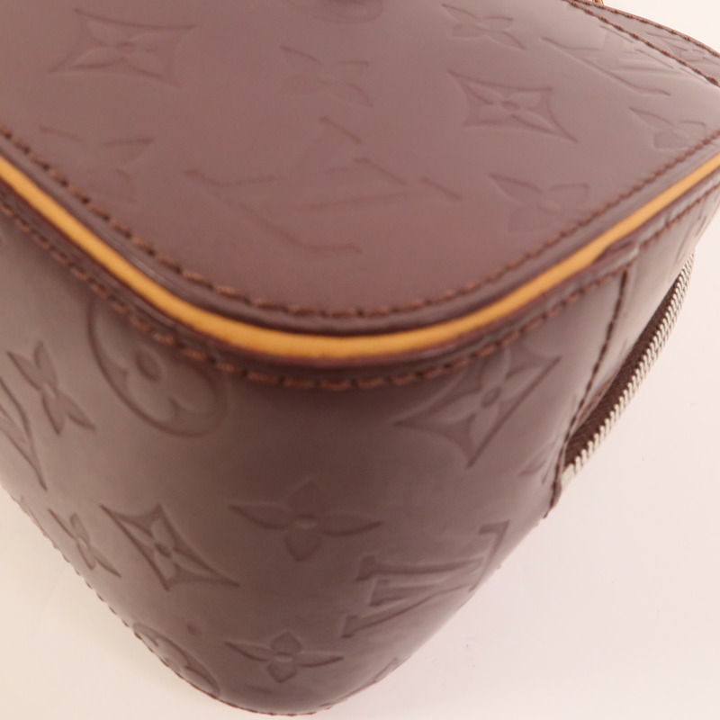 LOUIS VUITTON Monogram Mat Shelton 手挽袋-12