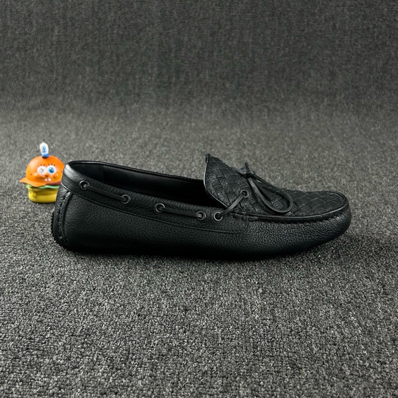 僅試穿 Bottega Veneta葆蝶家黑色編織樂福鞋 尺碼:41 🧡-3
