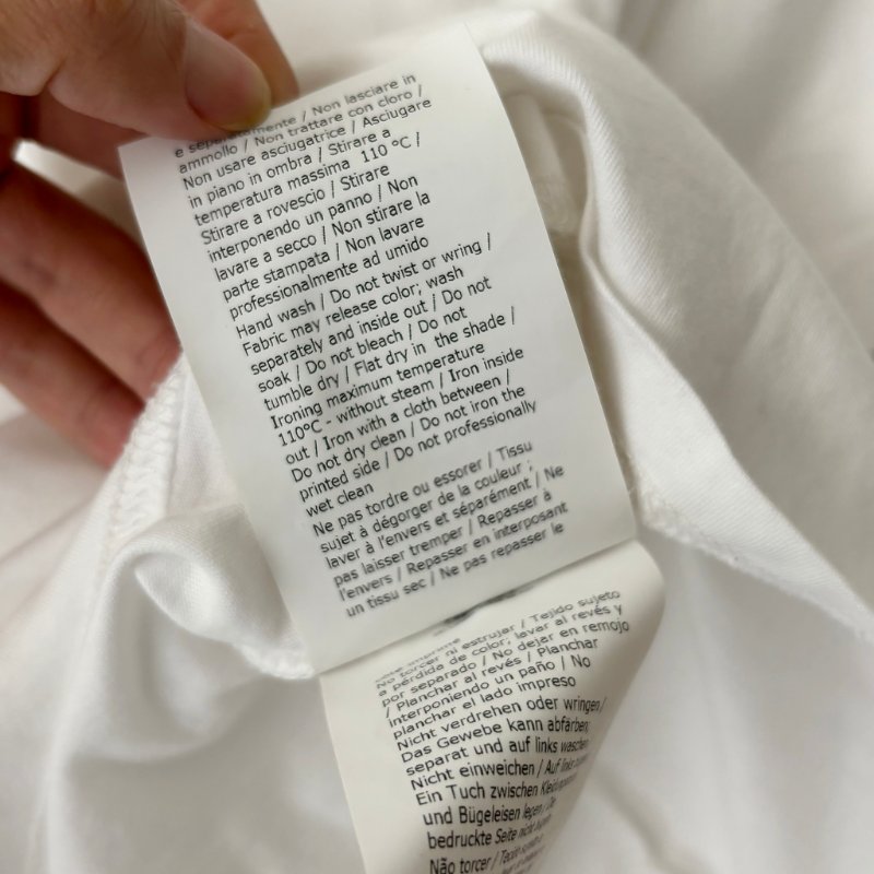 ::Moschino:: Gold Logo Print T-Shirt Couture 金字Logo 短袖T恤 白色-12